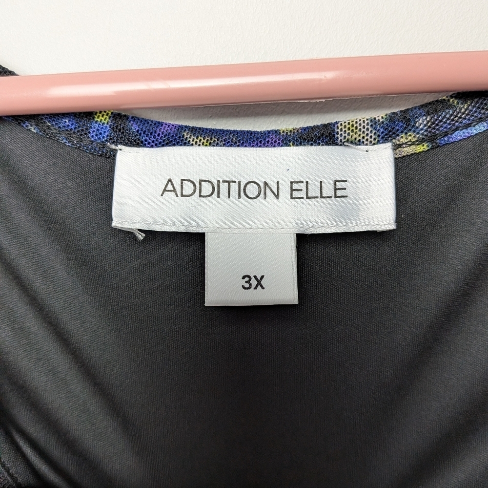 ADDITION ELLE Plus Size Sleeveless Fitted V-Neck Knit Top Blouse Size 3X - Picture 9 of 15